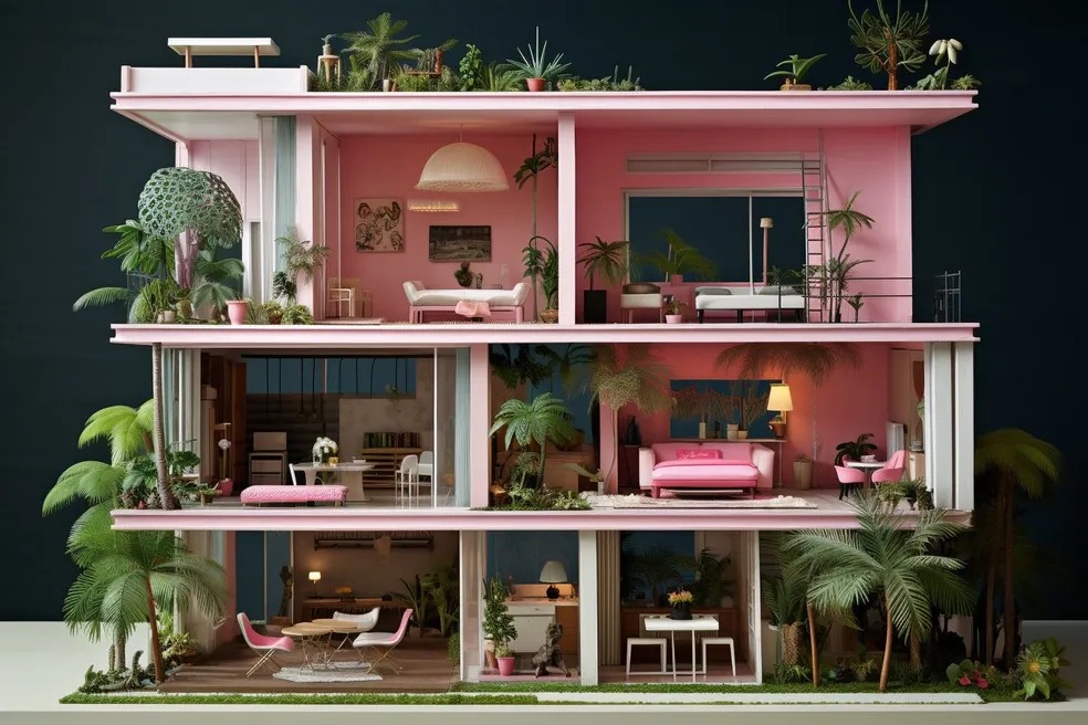 Paulo Mendes da Rocha faria uma casa brutalista para Barbie, segundo a IA